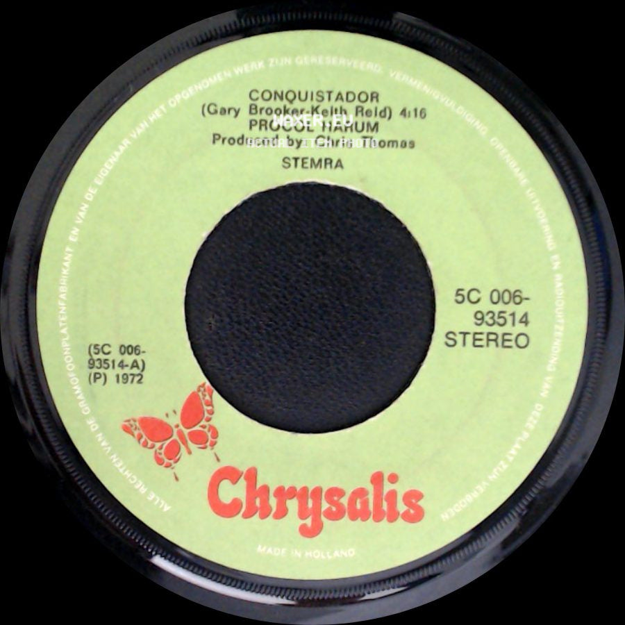Procol Harum - Conquistador / All This And More side A