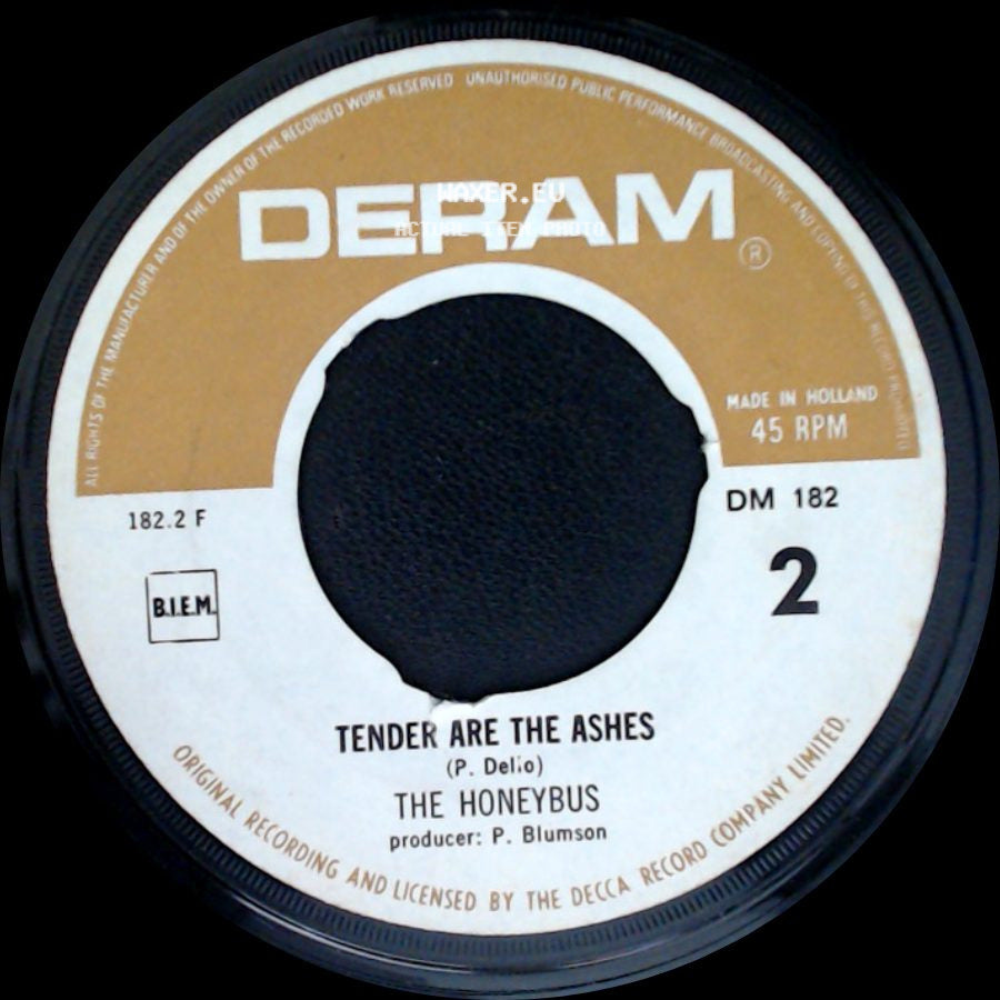 The Honeybus - I Can't Let Maggie Go / Tender Are The Ashes side B