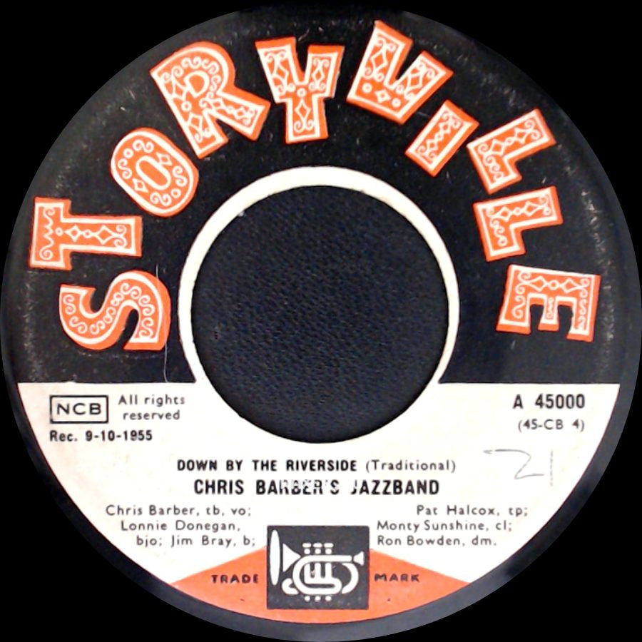 Chris Barber's Jazzband - Ice Cream / Down By The Riverside side B