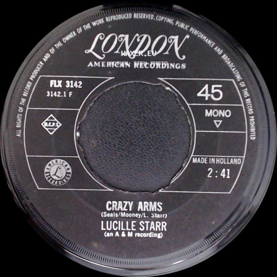 Lucille Starr - Colinda / Crazy Arms side B