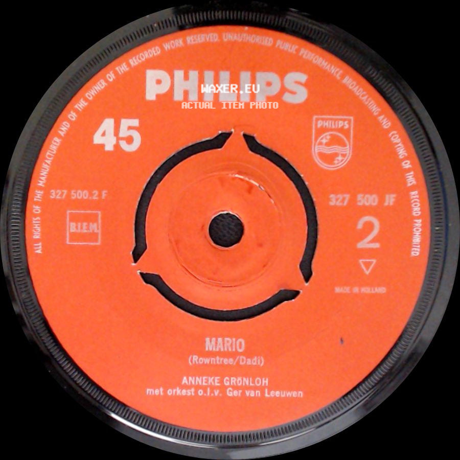 Anneke Gronloh - Soerabaja / Mario side B