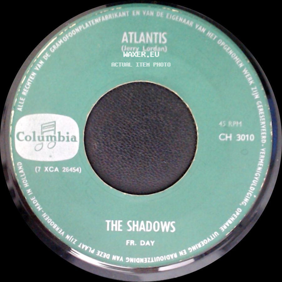 The Shadows - Atlantis (Jerry Lordan) / I Want You To Want Me side A