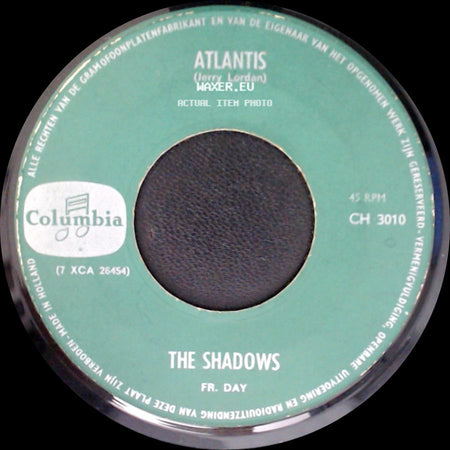 The Shadows - Atlantis (Jerry Lordan) / I Want You To Want Me side A