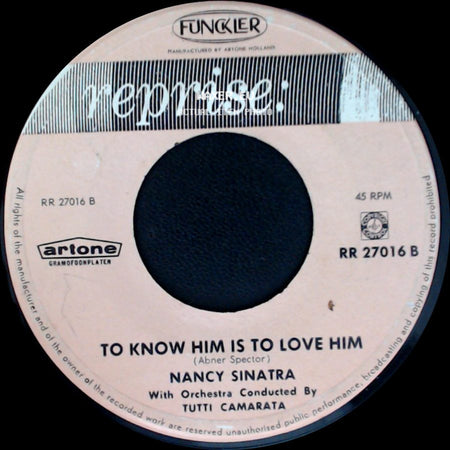 Nancy Sinatra - To Know Him Is To Love Him / Like I Do side A