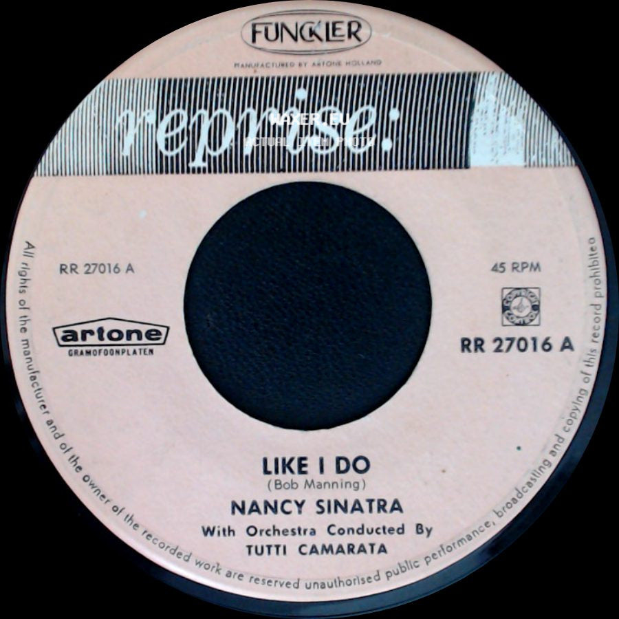 Nancy Sinatra - To Know Him Is To Love Him / Like I Do side B