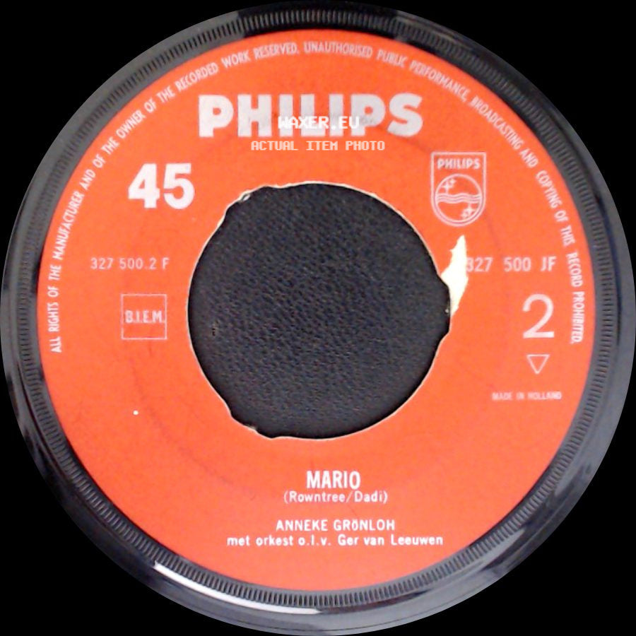 Anneke Gronloh - Soerabaja / Mario side B