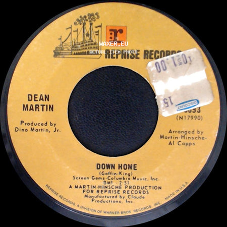 Dean Martin - Down Home / Come On Down side A