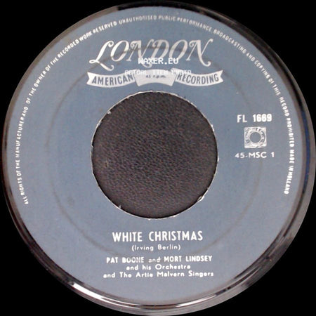 Pat Boone And Mort Lindsey / Pat Boone And Mort Lindsey And His Orchestra And The Artie Malvern Singers - White Christmas / Jingle Bells side A