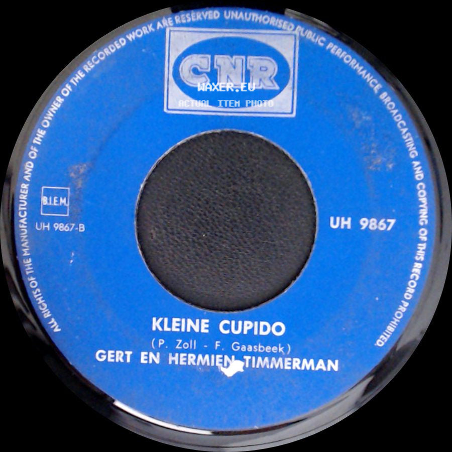 Gert En Hermien Timmerman - Kleine Cupido / Blaue Veilchen side A