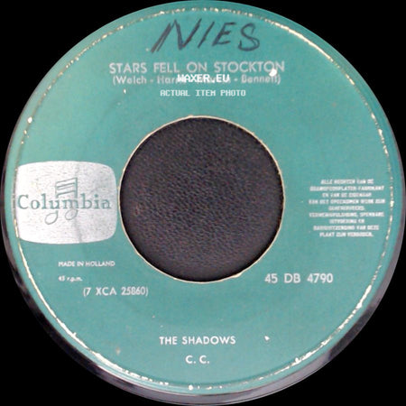 The Shadows - C.C. / Wonderful Land side A