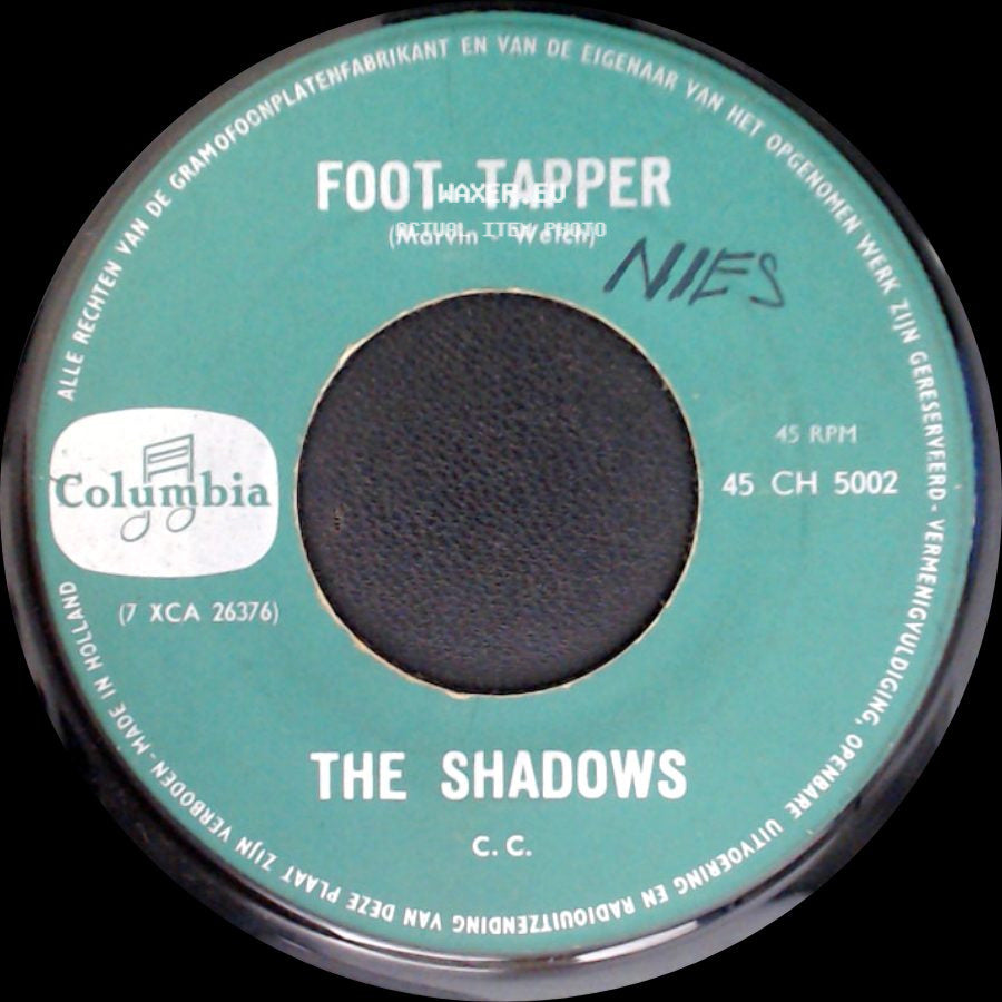 The Shadows - The Breeze And I / Foot Tapper side B