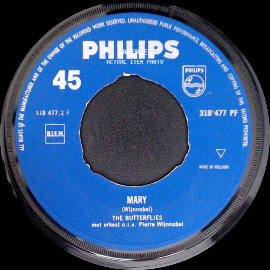 The Butterflies - Van 1, 2, 3 / Mary side B