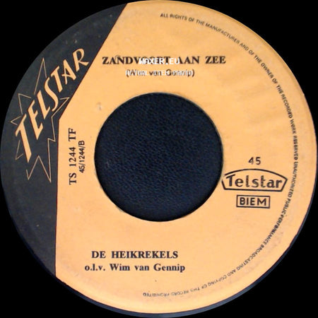 De Heikrekels - Waarom Heb Jij Me Laten Staan? / Zandvoort Aan Zee side B