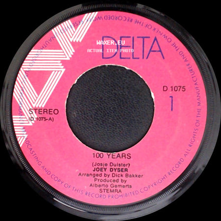 Joey Dyser - 100 Years / My Love side A