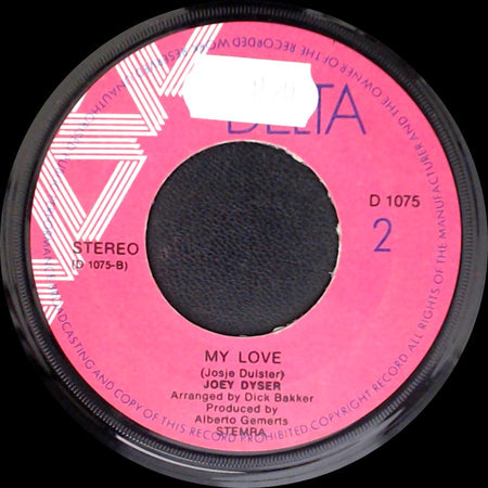 Joey Dyser - 100 Years / My Love side B
