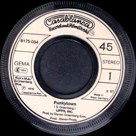 Unknown Artist - Funkytown / All Night Dancing side A