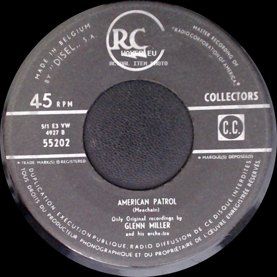 Glenn Miller - American Patrol / American Patrol side A