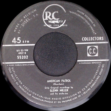 Glenn Miller - American Patrol / American Patrol side A