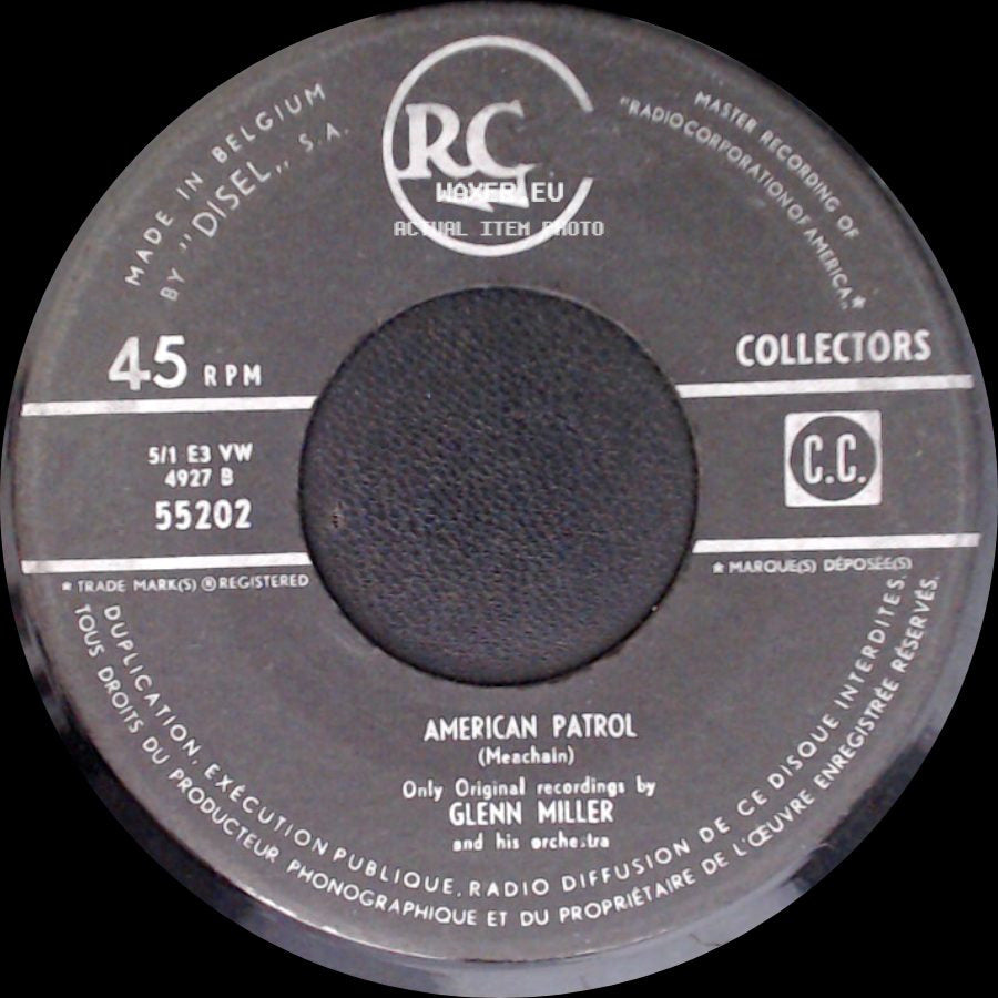 Glenn Miller - American Patrol / American Patrol side B