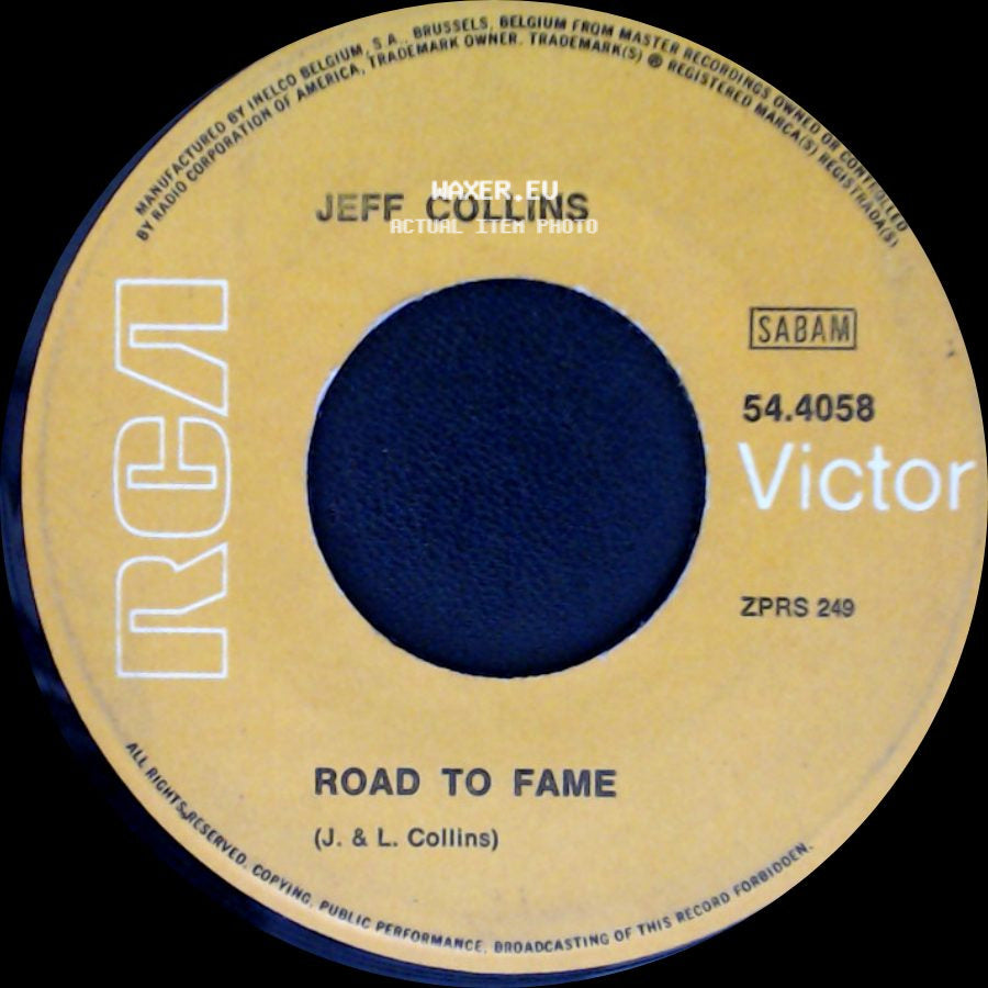 Jeff Collins - The Things You Do / Road To Fame side B