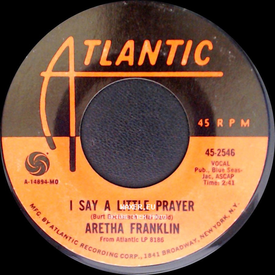 Aretha Franklin - The House That Jack Built / I Say A Little Prayer side B