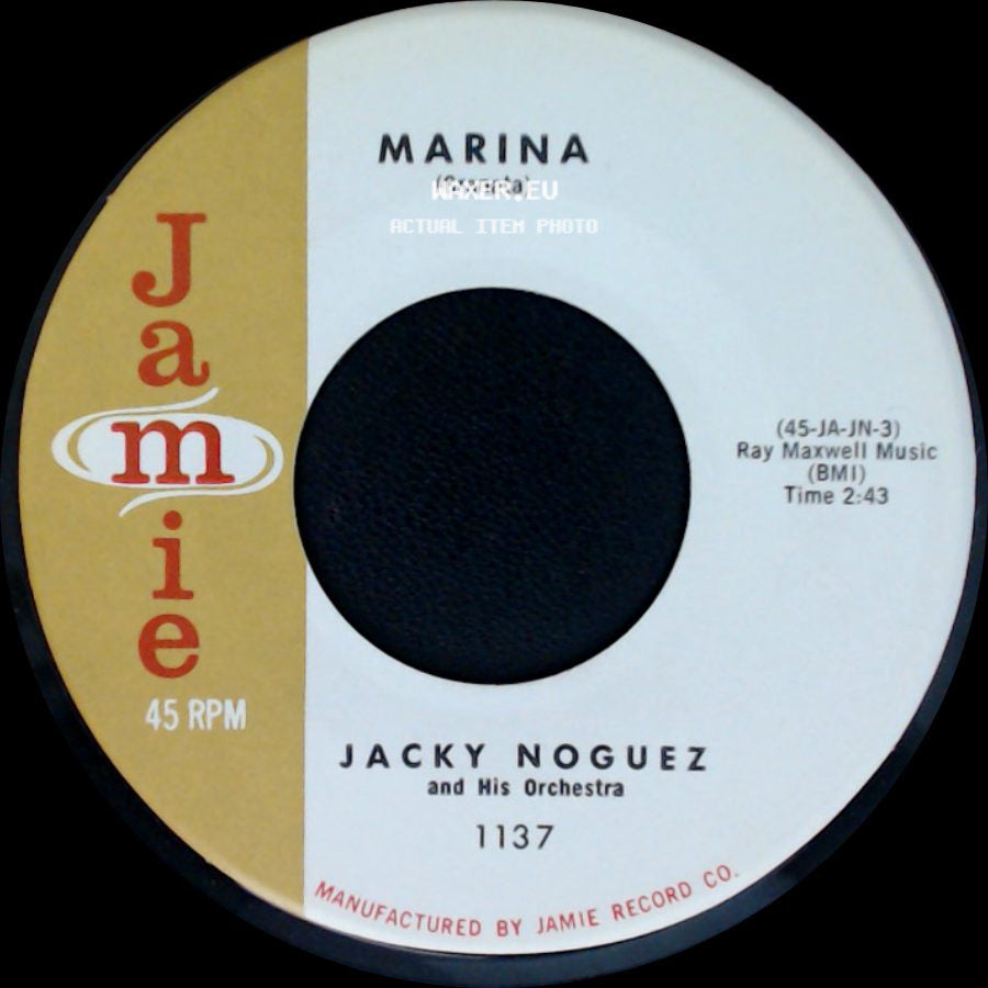 Jacky Noguez / Jacky Noguez And His Orchestra - Marina (Granata) / Adonis side A