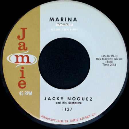 Jacky Noguez / Jacky Noguez And His Orchestra - Marina (Granata) / Adonis side A
