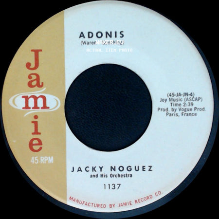 Jacky Noguez / Jacky Noguez And His Orchestra - Marina (Granata) / Adonis side B