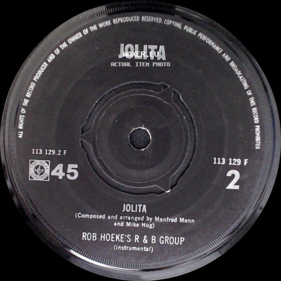 Rob Hoeke's R & B Group - Jolita / Jolita side A