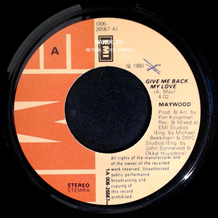 Maywood - Give Me Back My Love / That Certain Feeling side A