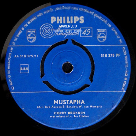Corry Brokken - Mustapha / Milord side A