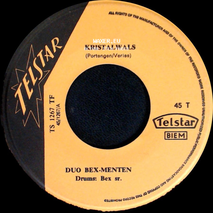 Duo Bex-Menten - Kristalwals / Parelwals side A