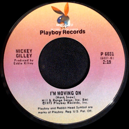 Mickey Gilley - Window Up Above / I'm Moving On side B