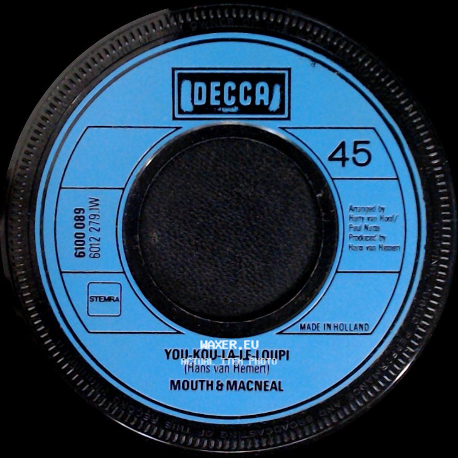 Mouth & Macneal - Let Your Life Lead By Love / You-Kou-La-Le-Loupi side B