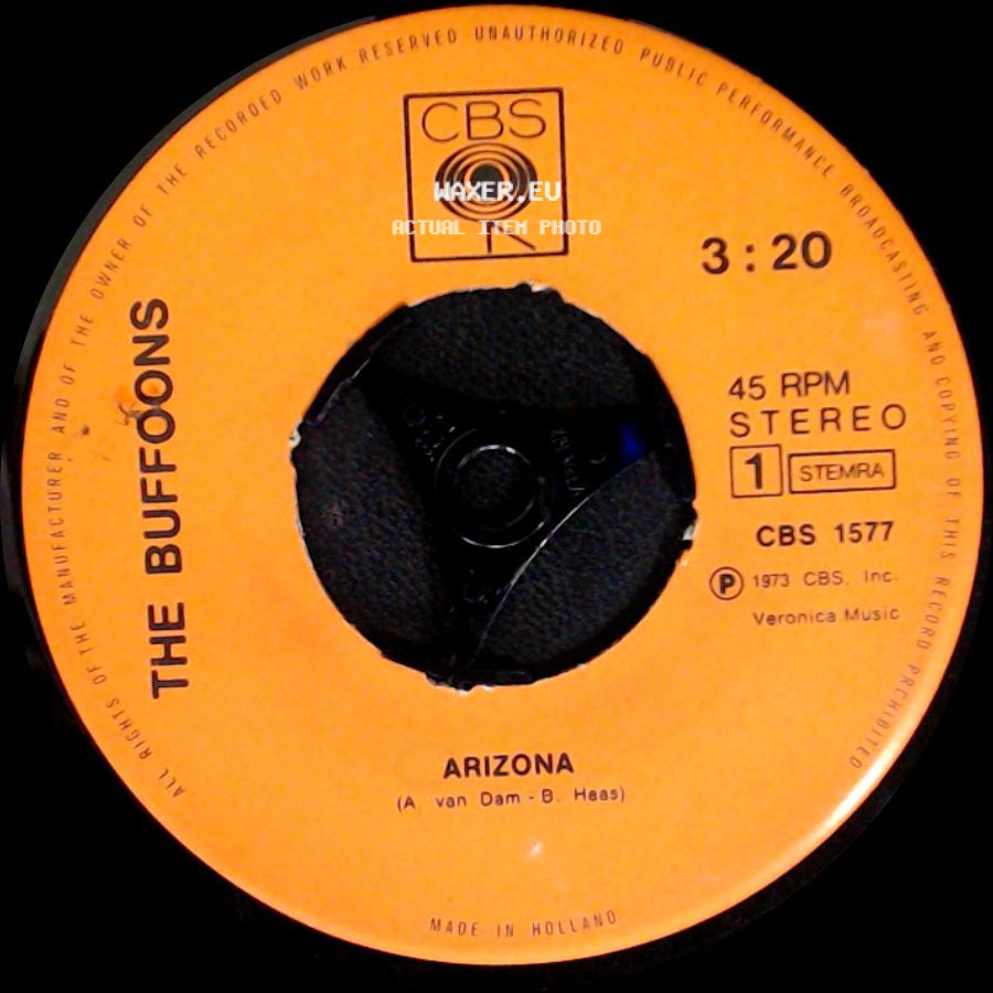 The Buffoons - I Can't Sleep / Arizona side B