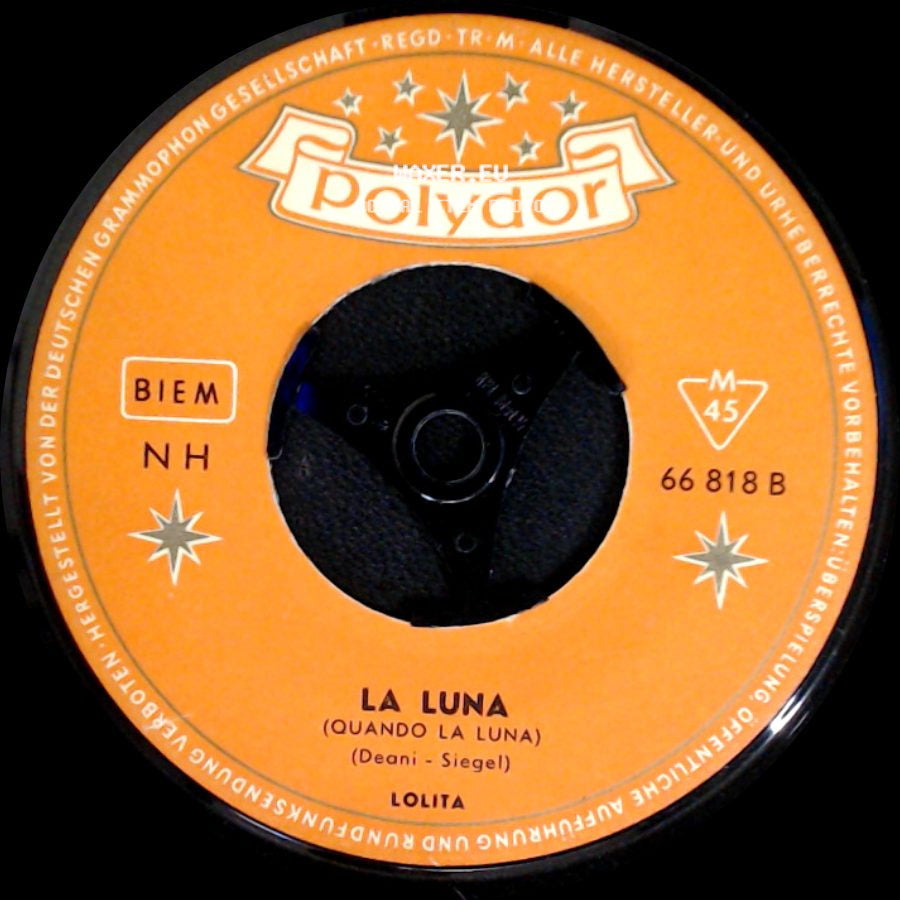 Sailor / Lolita - Your Home Is The Sea / La Luna (Quando La Luna) side B