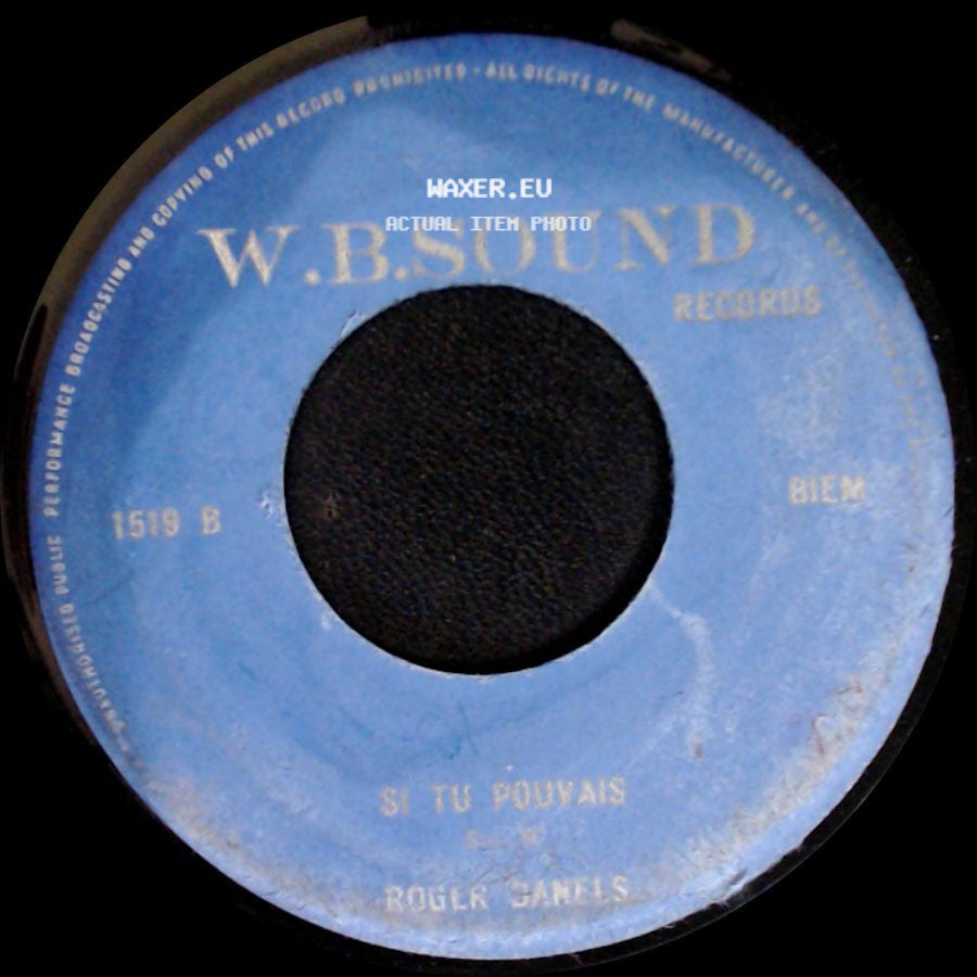 Roger Samels / Roger Danels - Si Tu Pouvais / Souvenirs side A