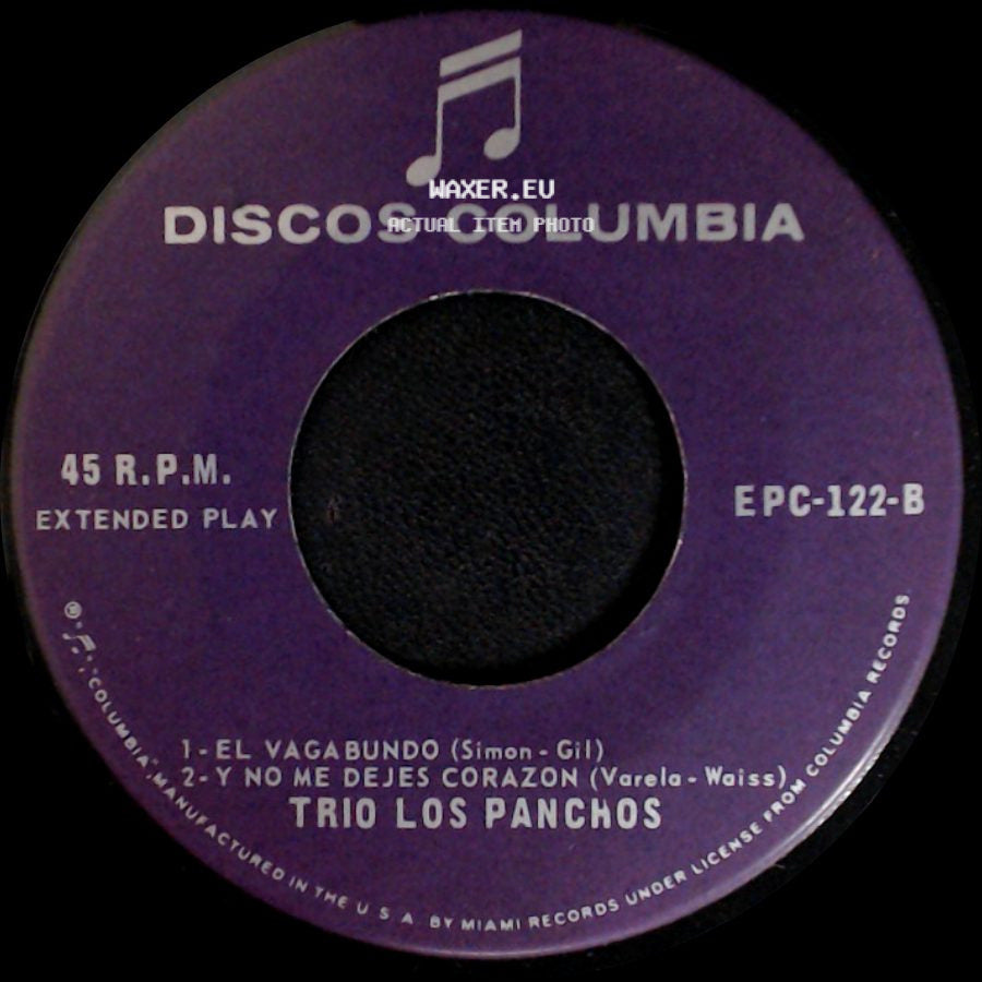 Trio Los Panchos - El Vagabundo / Y No Me Dejes Corazon / La Hiedra / Desandando side A