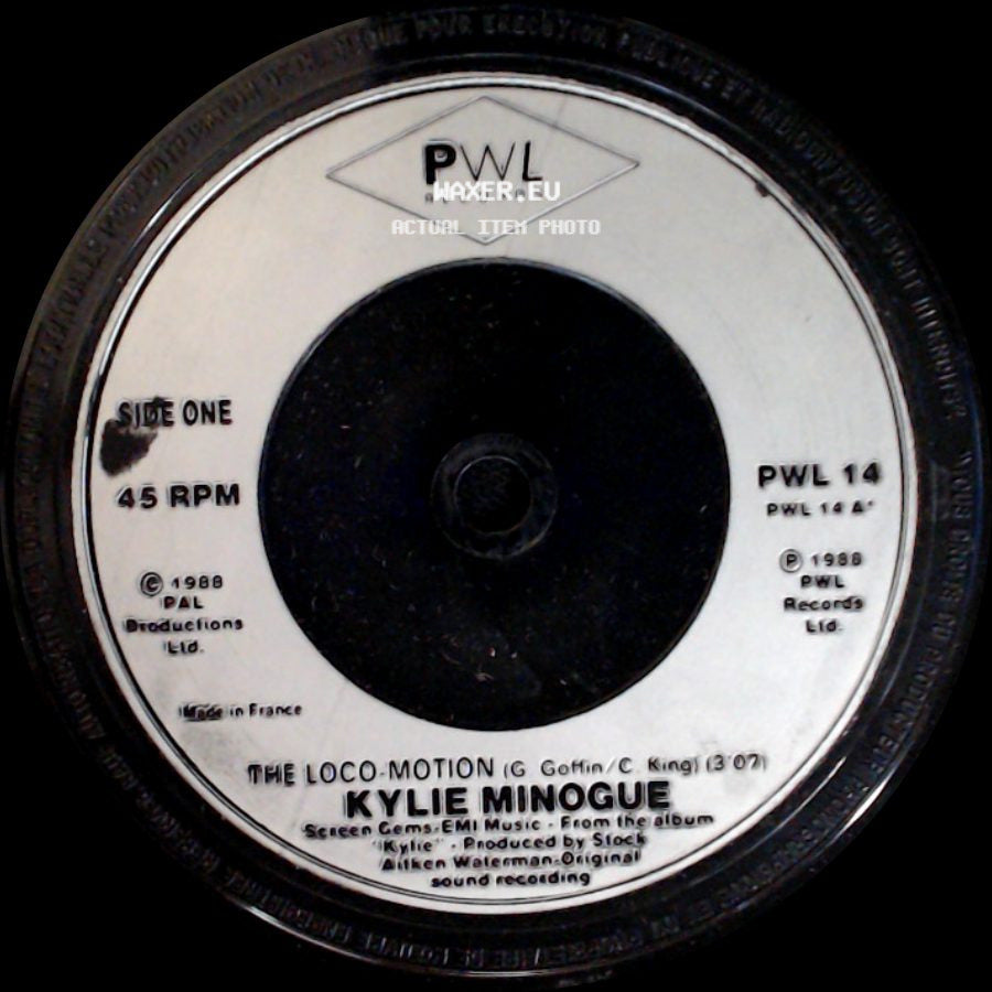 Kylie Minogue - The Loco-Motion / I'll Still Be Loving You side A