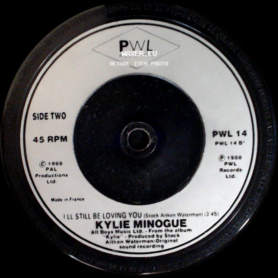 Kylie Minogue - The Loco-Motion / I'll Still Be Loving You side B