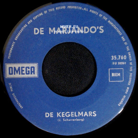 De Kegelmars / De Marjando's - De Marjando's / De Poedelwals side A