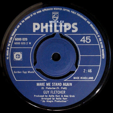 Guy Fletcher - Mary In The Morning / Make Me Stand Again side B