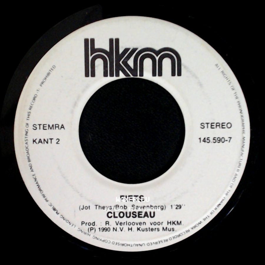 Clouseau - Daar Gaat Ze / Fiets side B