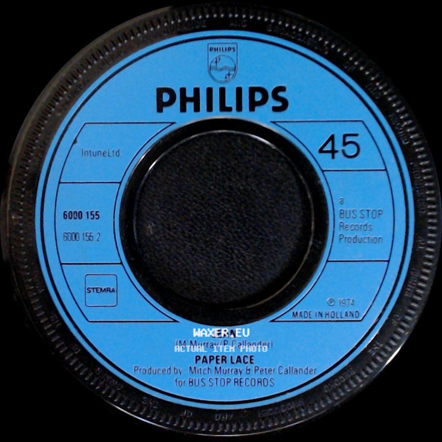 The Black Eyed Boys / Paper Lace - Paper Lace / Jean side B
