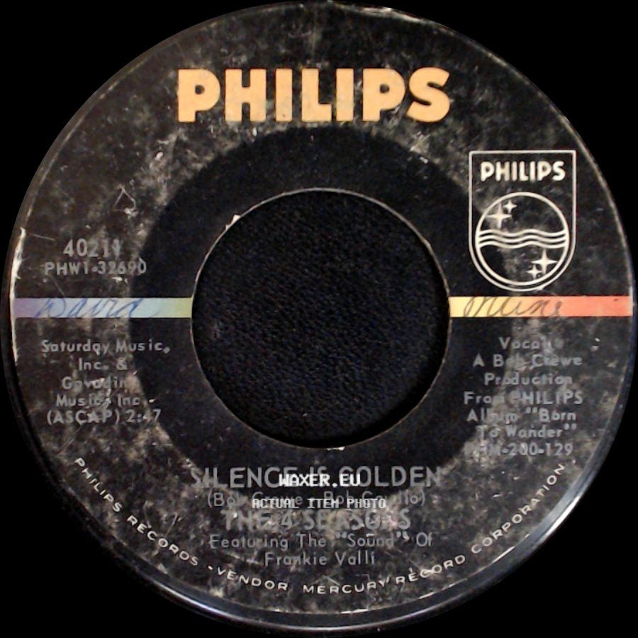 The Four Seasons / The 4 Seasons - Silence Is Golden / Rag Doll side A
