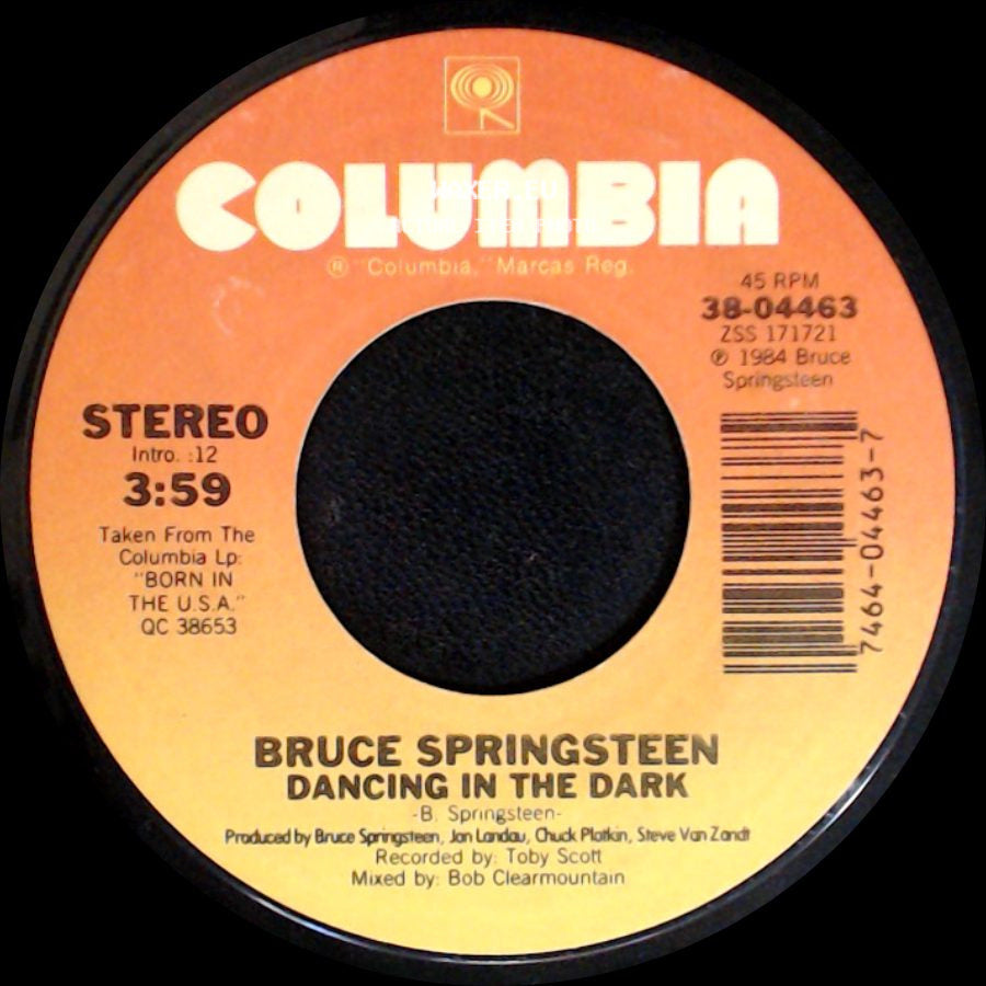 Bruce Springsteen - Pink Cadillac / Dancing In The Dark side B