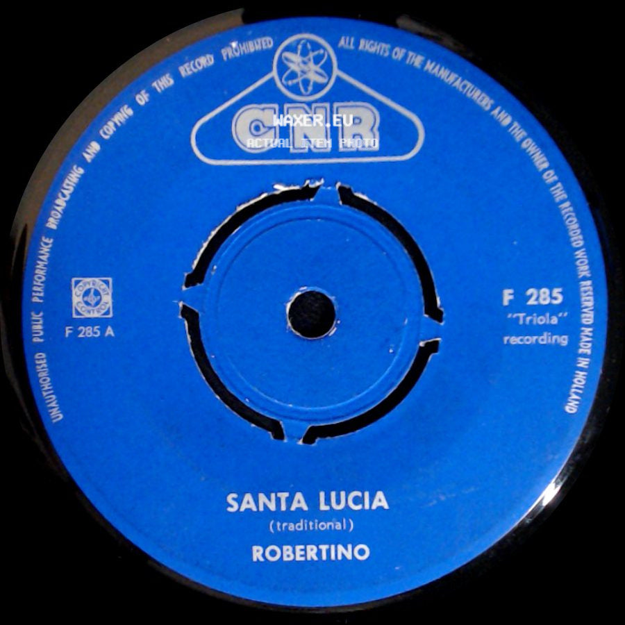 Robertino - Santa Lucia / Torna A Surriento side A