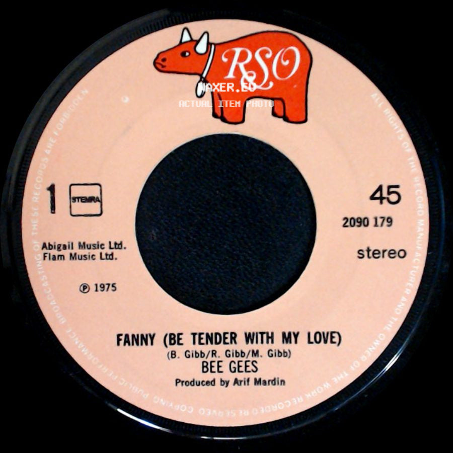 Bee Gees - Fanny (Be Tender With My Love) / Country Lanes side A