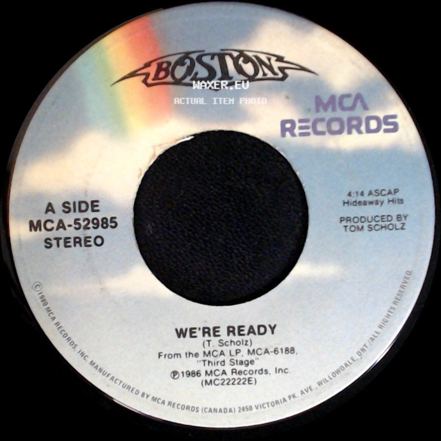 Boston - We're Ready / The Launch side A