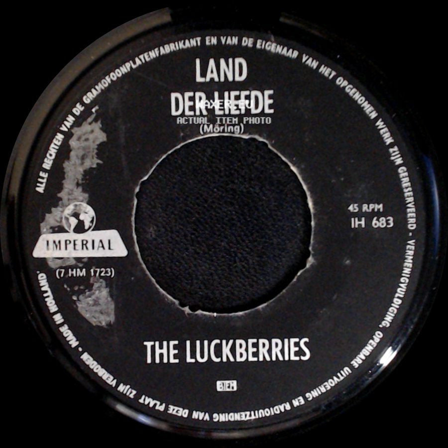 The Luckberries - Land Der Liefde / Dromen Zijn Bedrog side A